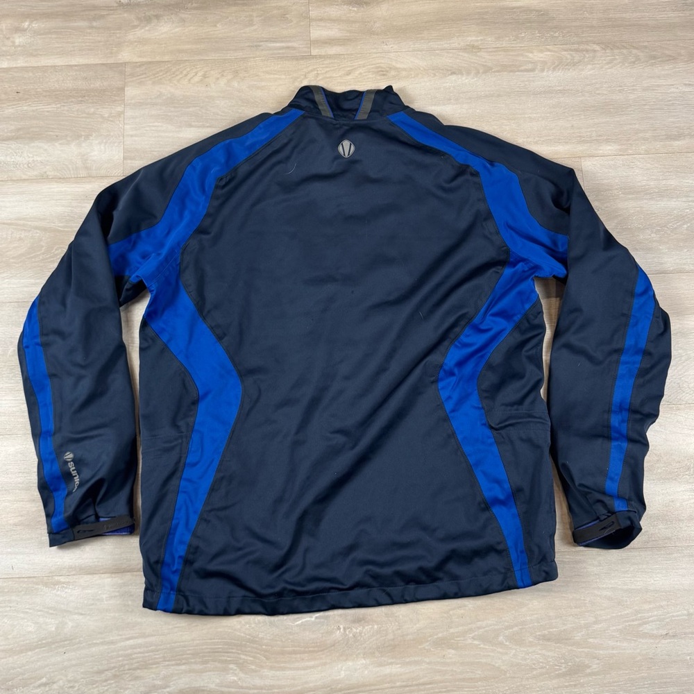 Sunice Golf Quarter Zip Pullover Performance Blue… - image 5